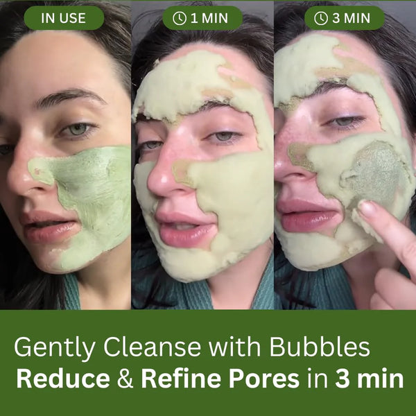 Basil Bubble Glow Mask